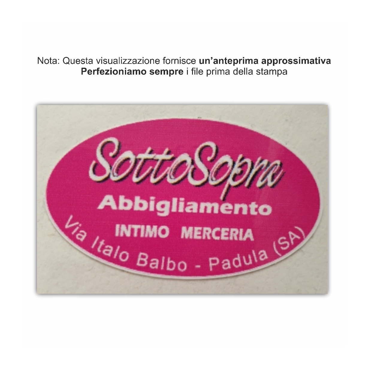 100 ADESIVI RETTANGOLO