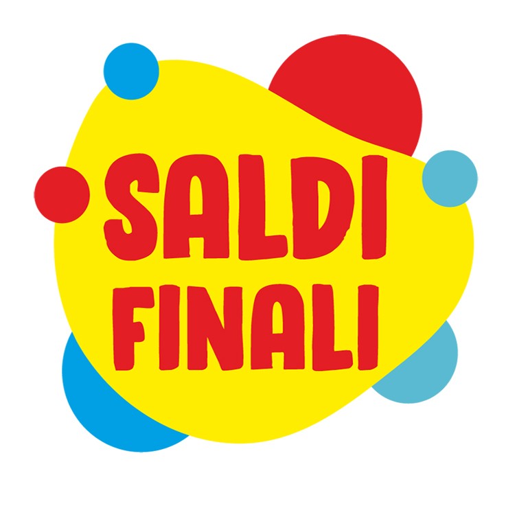 Adesivo Saldi Colour Full forma Rotonda