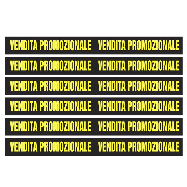 Vetrofania stickers fascia VENDITA PROMOZIONALE