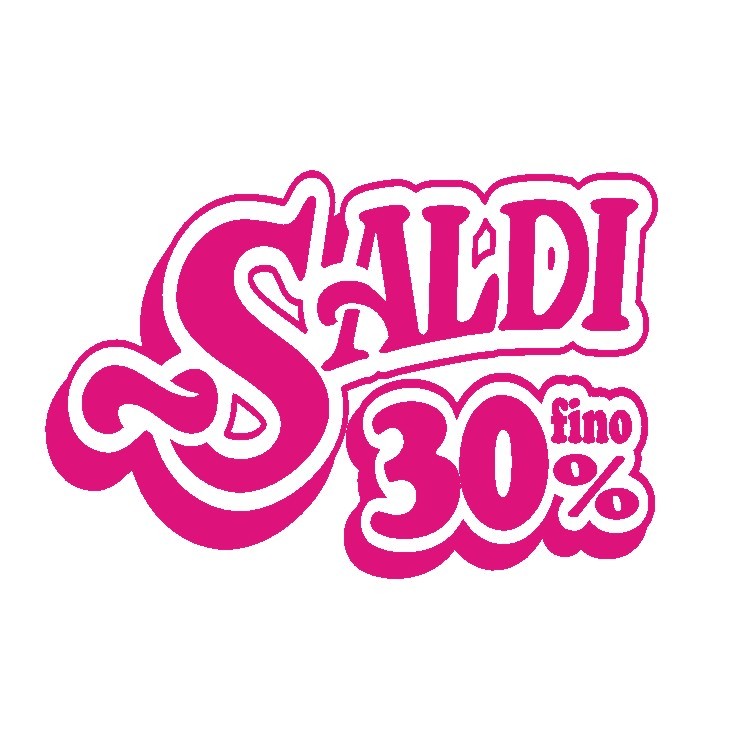 Saldi fashion con percentuale di vendita