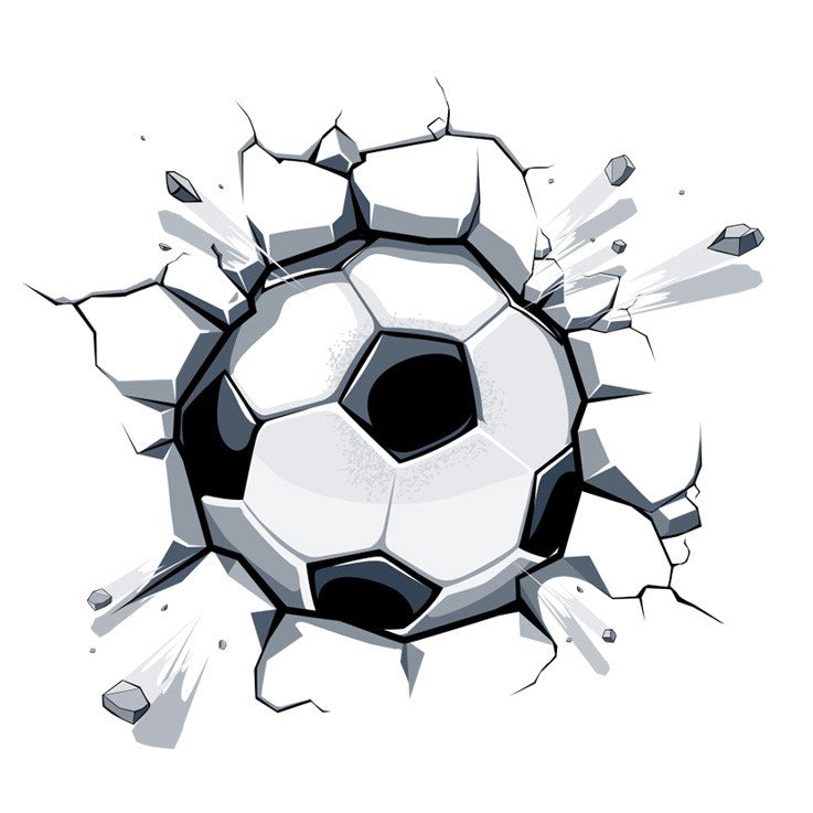ADESIVO PALLONE CHE ROMPE