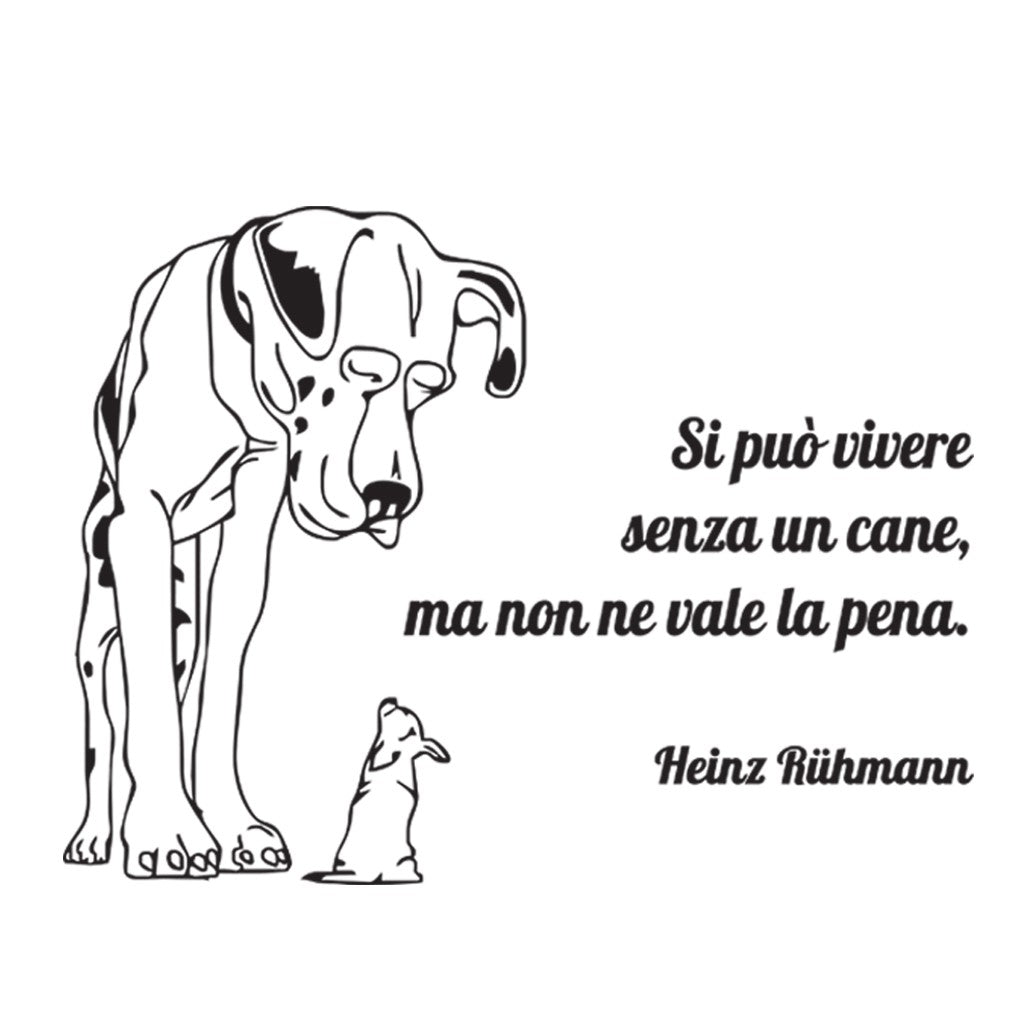 Adesivo murale animali cani