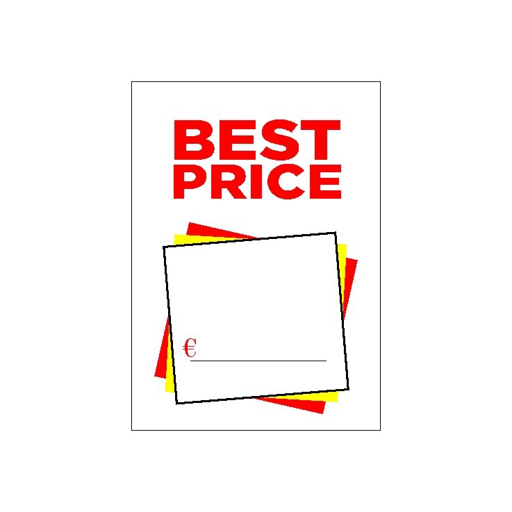Cartoncino prezzario best price