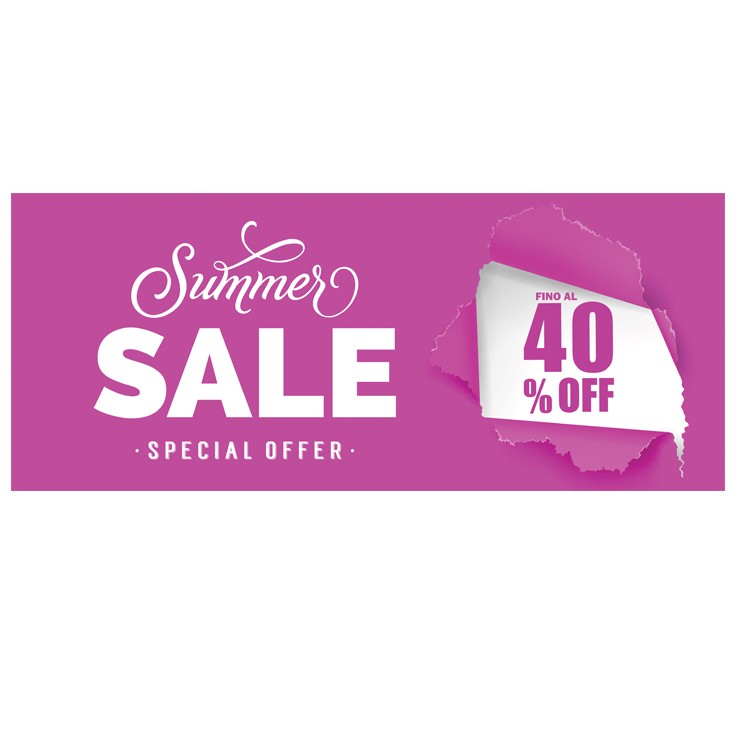 Adesivo Summer Sale Special Offer