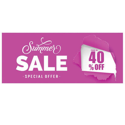 Adesivo Summer Sale Special Offer