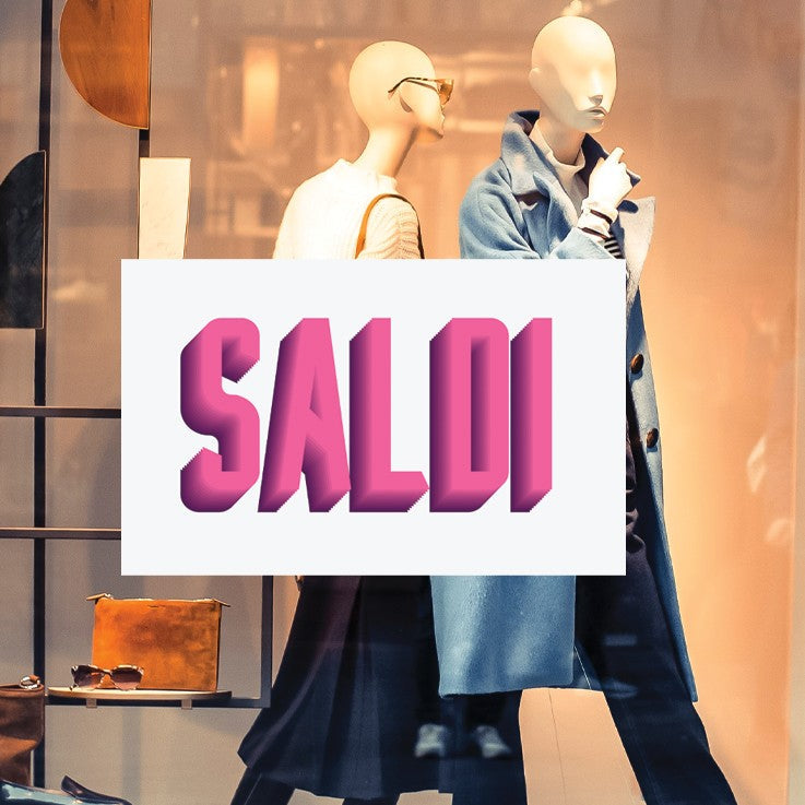 Adesivo Saldi in riquadro