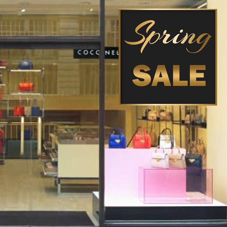 Adesivo Spring Sale