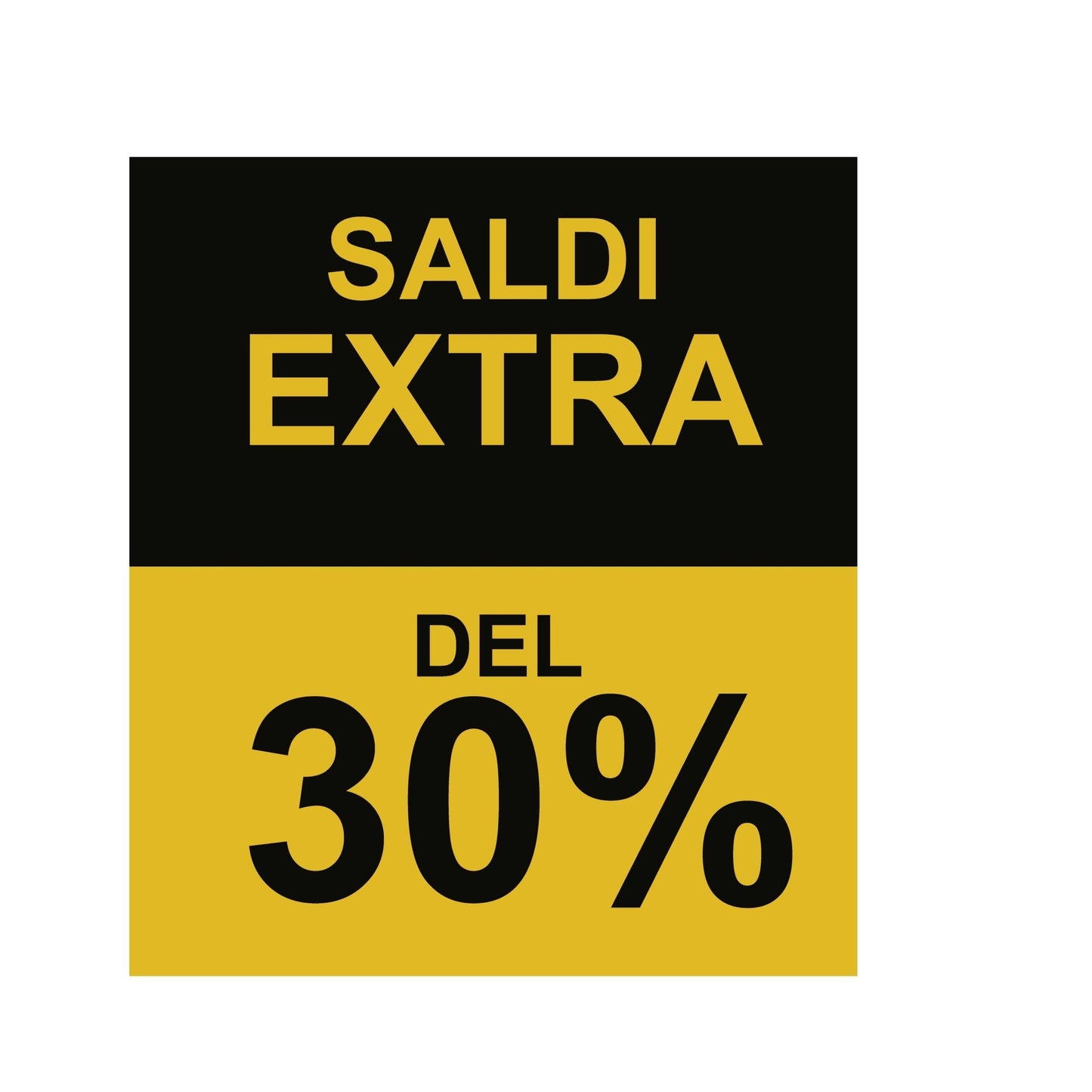 Decalcomania Adesivo Saldi Extra