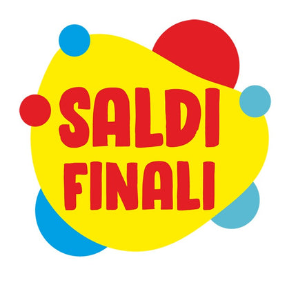 Adesivo Saldi Colour Full forma Rotonda
