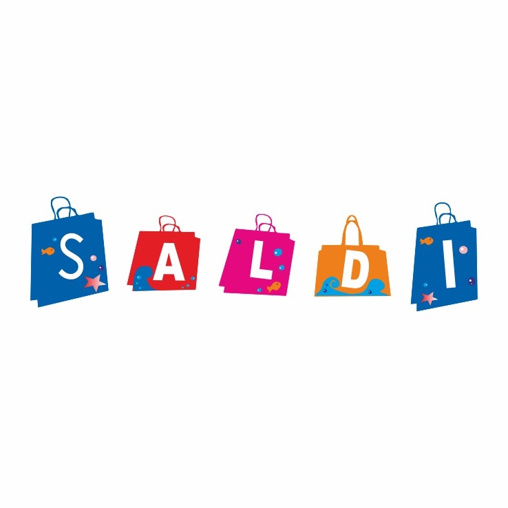 Borse Saldi Shopping adesivi