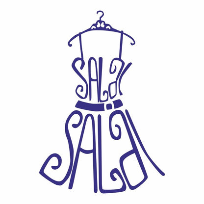 Sticker Adesivo per Vetrine Gruccia Saldi