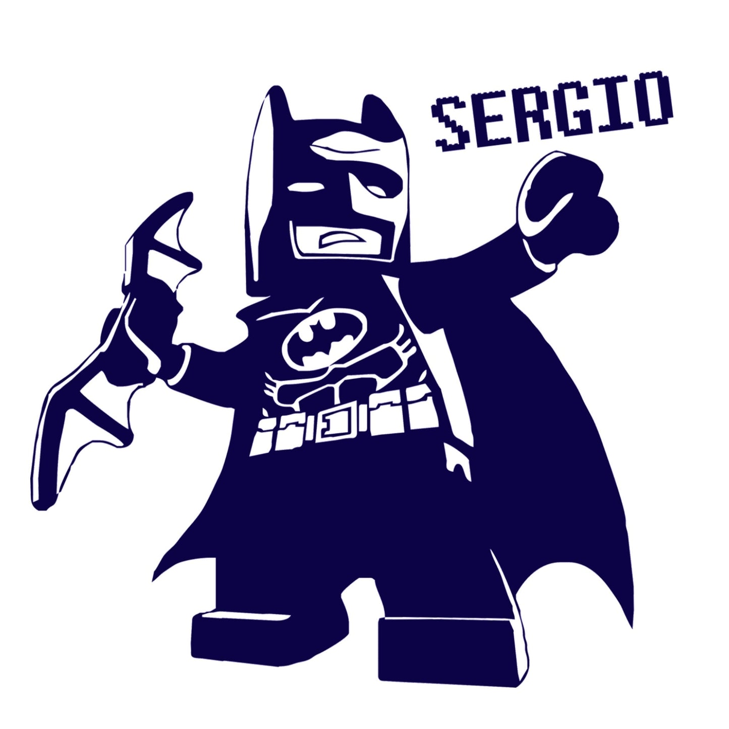 Sticker Murale Batman Lego
