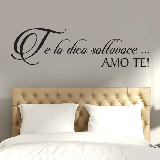 Sticker frase amore