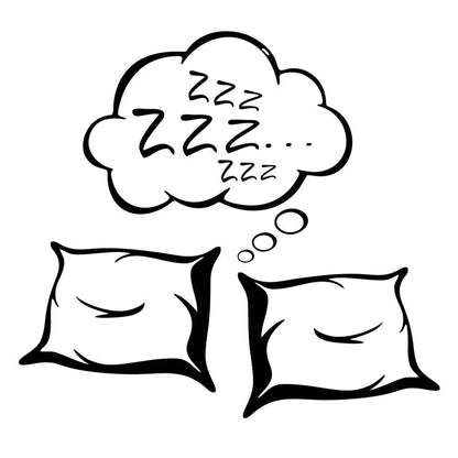 Cuscini Sticker murale camera da letto