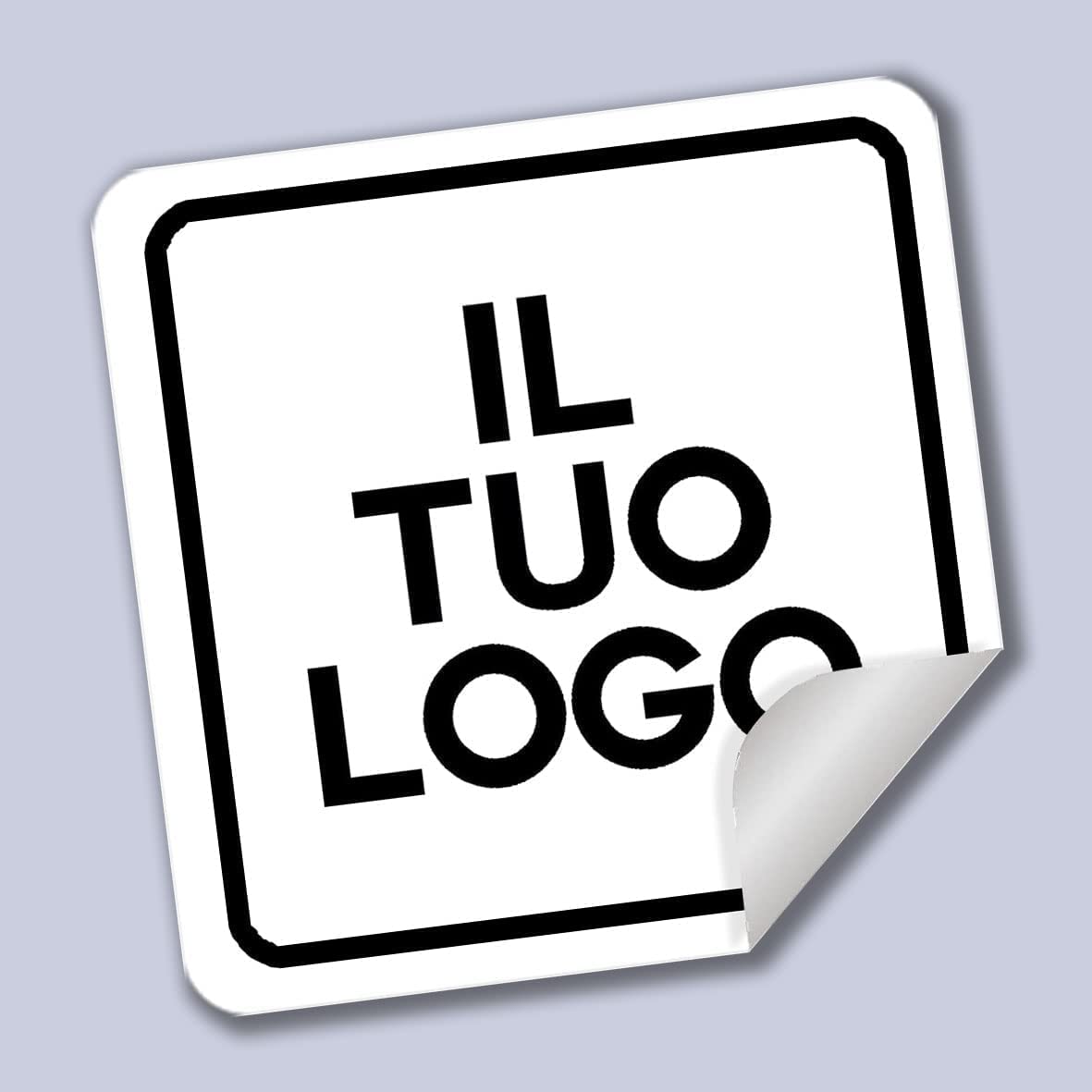 100 ADESIVI QUADRATI