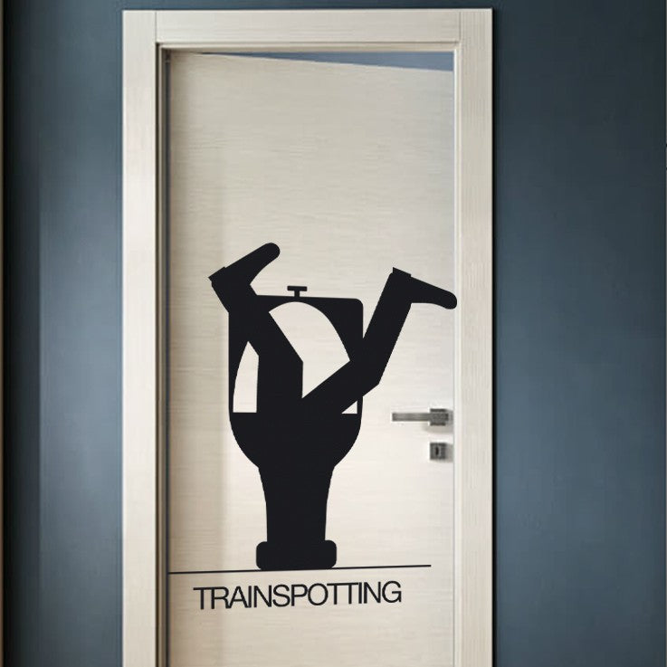 Stickers murale wc TRAINSPOTTING