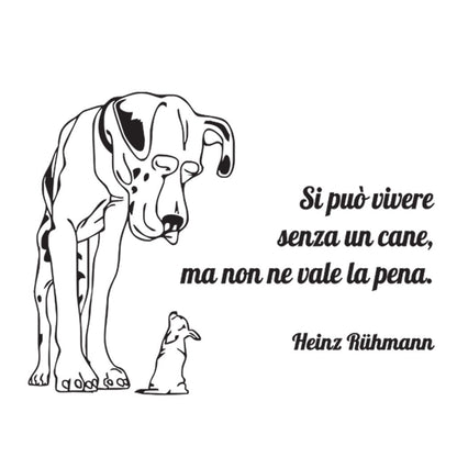 Adesivo murale animali cani
