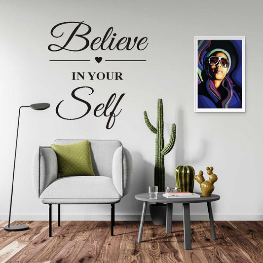 Adesivo Casa Frase Believe