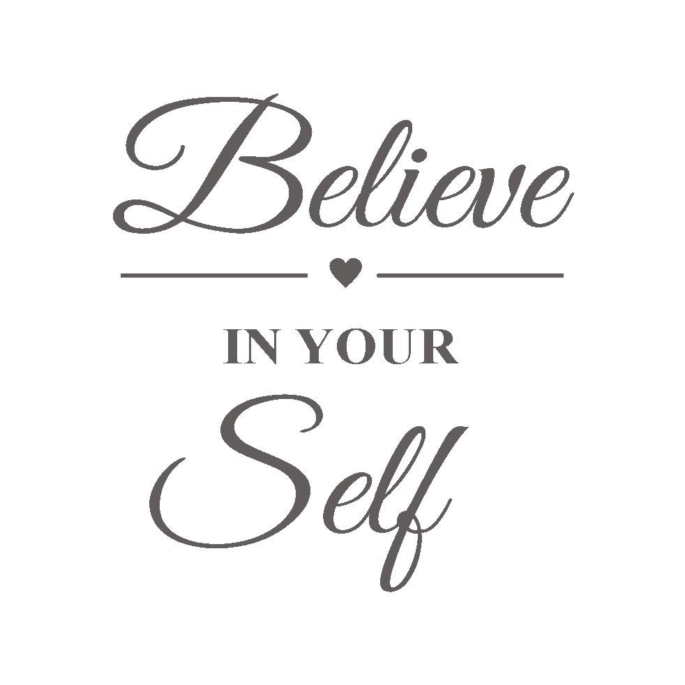 Adesivo Casa Frase Believe