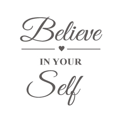 Adesivo Casa Frase Believe