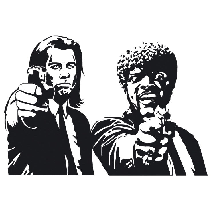 Adesivo Murale Pulp Fiction