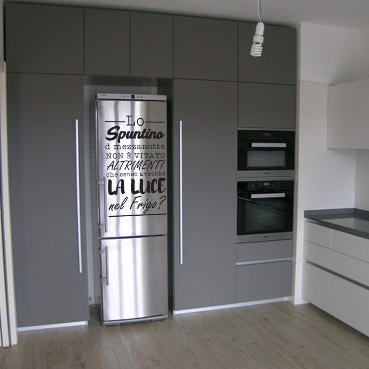 Adesivo Frigo lo Spuntino