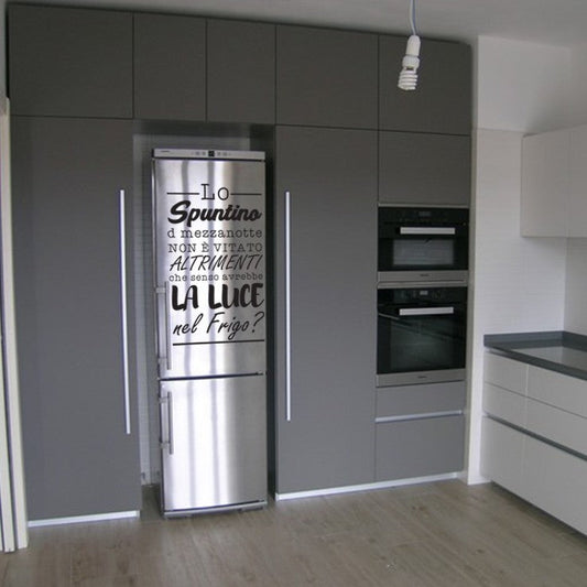 Adesivo Frigo lo Spuntino