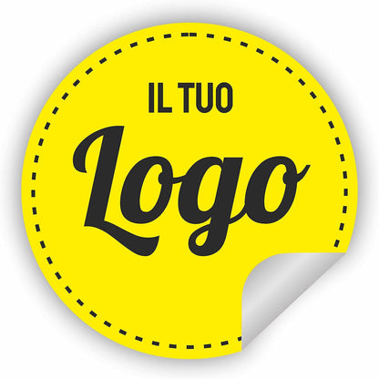 100  ADESIVI CERCHIO