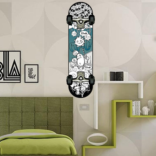 Stickers skateboard con disegni